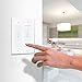 Smart Switch,LYASI Wi-Fi Light Switch In-wall Compatible with Alexa and Google Home,Remove Control Your Fixtures From Anywhere,Timing Function,No Hub Required (Smart Light Switch-2 Gang)