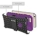 iPhone 6s Case, BUDDIBOX [Wave] Slim Rugged Durable Protective Case with Kickstand for Apple iPhone 6 and 6s, (Purple)