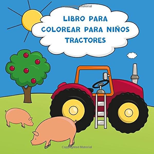 tractores de colores infantiles