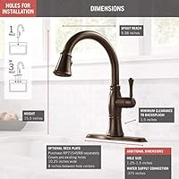 Delta Faucet Cassidy 9197 Rb Dst Amazon Sg Home Improvement