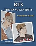 BTS. The Bangtan Boys. Coloring Book