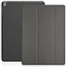 KHOMO iPad Air 1 Case - Dual Twill Grey Super Slim Cover with Rubberized Back and Smart Feature (Built-in Magnet for Sleep/Wake Feature) for Apple iPad Air 1st Gen. Tablet
