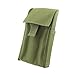 Depring MOLLE Tactical 25 Rounds Shotshell Pouch Holder Compact Foldable Shotgun Reload Ammo Mag Bag Quick Access Shotgun Shell Carrier Army Green