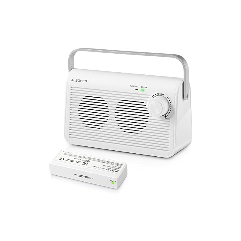 Albohes Wireless TV Speakers Hard Hearing, Hearing Assistance Work