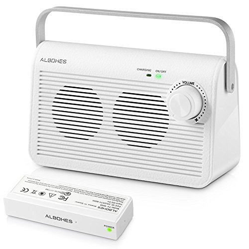 ALBOHES Wireless TV Speakers for Hard of Hearing, Hearing Assistance