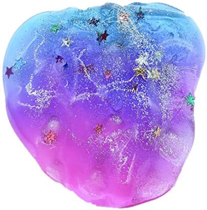 Upxiang 60ML Beautiful Color Mixing Cloud Slime Putty Scented Stress Kids Clay Toy (Multicolor)