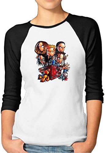 Female Printing Shirt Korn Toddler Raglan Baseball Jersey Fashion