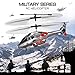 Remote Control Helicopter for Kids, GoStock RC Helicopter Toy with Gyro and LED Light 3.5 Channel Alloy Mini Helicopters, Indoor Helicopter with Remote Control for Adults