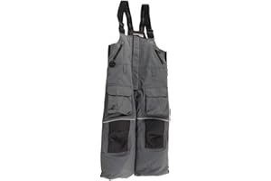 ICEARMOR Youth Rise Float Bib – Insulated, Waterproof Ice Fishing Bib with MotionFloat Flotation Assist for Safety & Warmth – Size Large