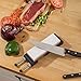 Adjustable Knife Sharpening Whetstone Holder: Durable Sharpener Clamp Holds Whetstones & Waterstones To Sharpen Kitchen Knives & Cutlery - Rust Resistant, Zinc Plated Steel & Non Slip Rubber Base