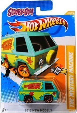 5Star-TD Scooby-DOO! The Mystery Machine Hot Wheels 2012 New Models Series #38/50 Scooby Doo Mystery Machine 1:64 Scale Collectible Die Cast Car