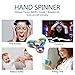 Elongdi EDC Fidget Spinner Precision Metal Help Focus Durable Hand Spinner Toy Perfect for Spend Time Relieves Anxiety Fidget ADHD Autism Lessen Boredom (Rainbow)