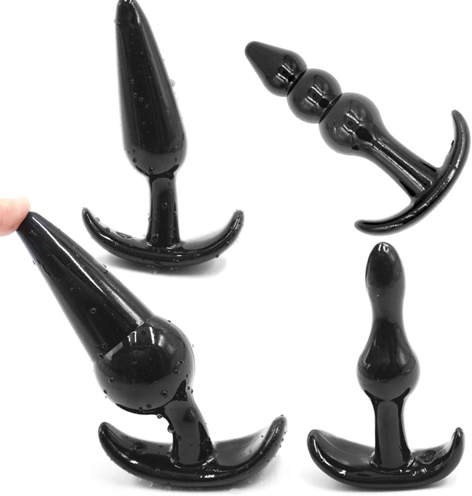 Guiseniour Love Lovely Plug 4pcs Silicone Play Toys Enhancer Toys for Women Men