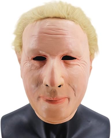 Amazon Com Realistic Boris Johnson Celebrity Mask Latex Human Face Disguise Costume Rubber Full Head Mask Cosplay Clothing