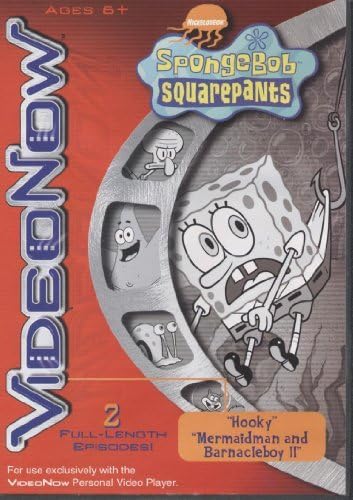 Video Now Spongebob Squarepants "Hooky", "Mermaidman and Barnacleboy II"