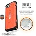 URBAN ARMOR GEAR [UAG] iPhone 8/iPhone 7/iPhone 6s [4.7-inch Screen] Trooper Feather-Light Rugged Card Case [Rust] Military Drop Tested iPhone Case