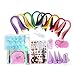 YURROAD Quilling Paper Set with 900pcs 5mm Quilling Paper Strips Filigree Tool Kit and Quilling Board Slotted Pen Curling Coach Crimper