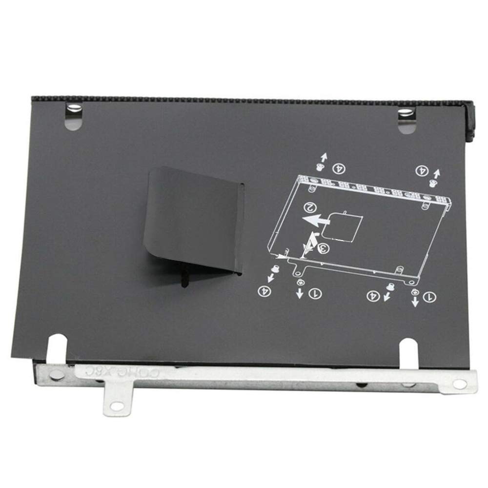 ZAHARA HDD Caddy Hard Drive Bracket for HP ProBook 450 455 470 475 G5 HDD Caddy(Screws 2 long and 4 short)