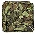 Stansport Medium-Duty Rip-Stop Tarp 12' x 16' - Green Camo (T-1216-C)