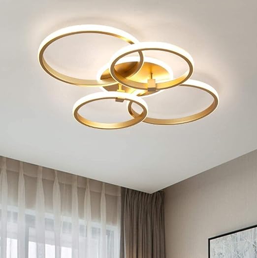 AXWT Ceiling lamp Dimming Fern-LED-Deckenleuchten, Schlafzimmer Office