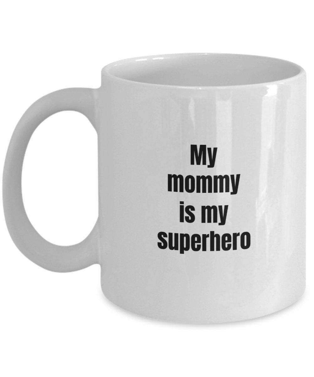 Mom Rockstar Mug - Superhero Coffee Tea Cup Birthday Anniversary Christmas Hanukkah Gift Idea Present Funny Best Beat Novelty