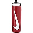 Nike Refuel Bottle 24 oz Sports Bottle BPA Free Airtight (Universal Red/Black/White)