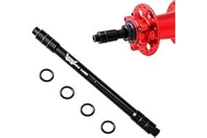 MUQZI Bicycle QR Adapter 12/15 to 9mm Front Wheel Hub Adapter 100/135/142/148mm Thru Axle Hub Quick Release for Mountain Road Bike