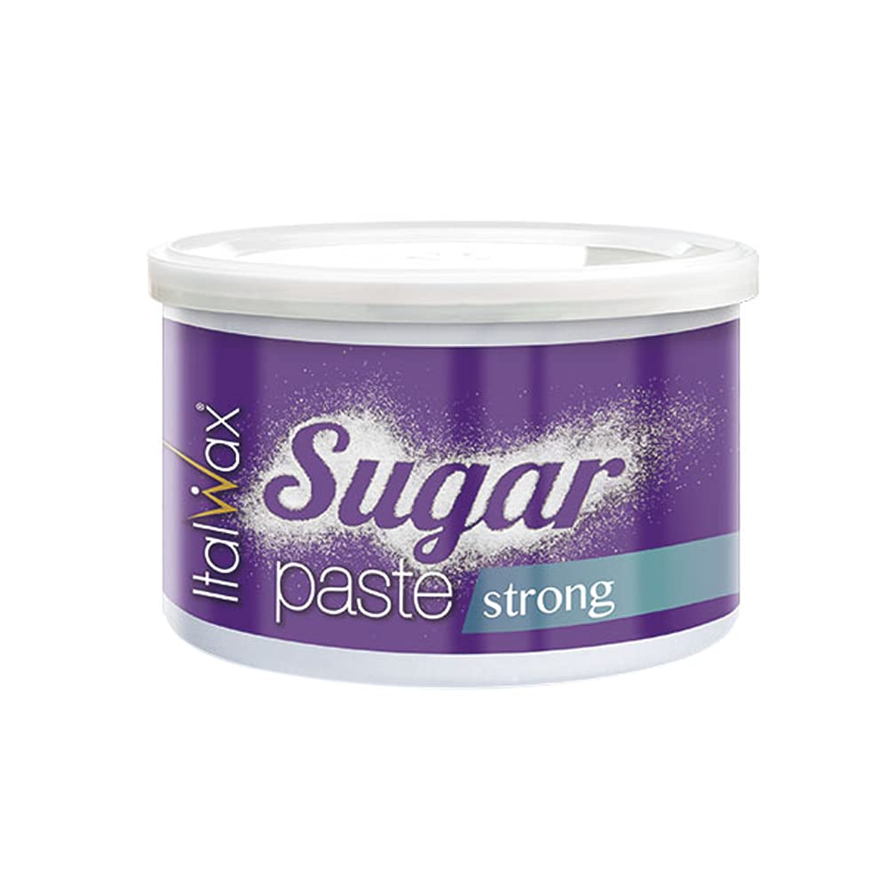 Italwax Solo - Sugar Paste Wax - Strong - 100% Natural Formulation - 600g sugar paste jar - Ideal for Body & Brazilian Bikini Areas