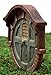 Pacific Giftware Miniature Fairy Garden of Enchantment Fairy Gnome Hobbit Brick House Door 4 Inches