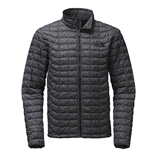 The North Face Men's Thermoball Full Zip Jacket TNF Black Reign Camo Print L