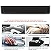 LingsFire Wrist Rests Keyboard Wrist Rest Pad, Leatherette Ergonomic Wrist Cushion Soft Support Pad for Laptops/ Notebooks/ MacBooks/PC/Computer Easy Typing & Pain Relief (18.23