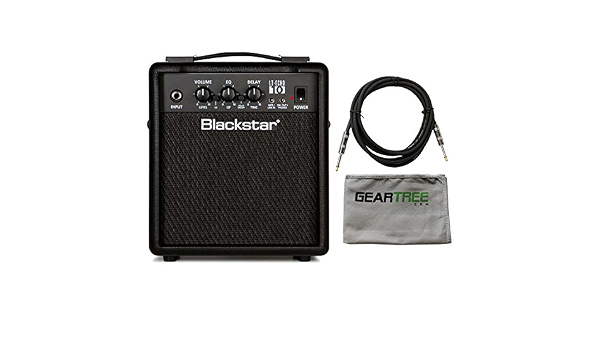 Amazon.com: Blackstar – lt-echo 10 10 W 2 canales Combo Amplificador de  Guitarra w/paño y cable : Instrumentos Musicales