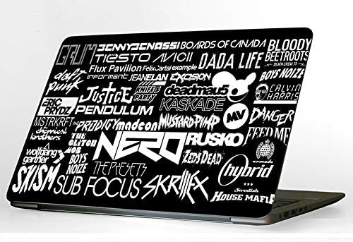 NII International djs Music EDM Laptop Skin (15 Inch to 15.6 Inch)