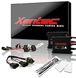 XENTEC 9006 6000K 55W Advanced Slim Ballast HID Xenon Kit (HB4, Ultra White)