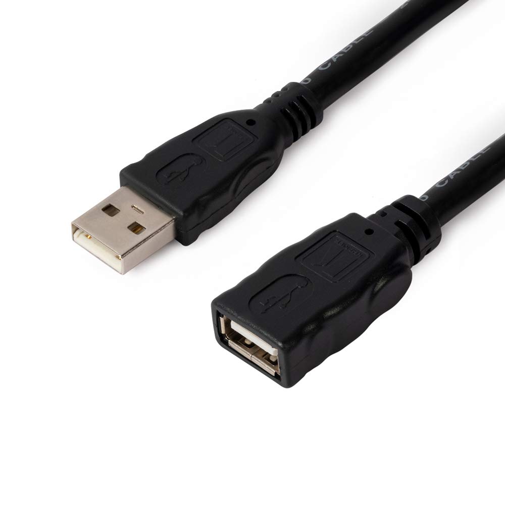 Kramer Electronics CA-UAM/UAF-15 4.6M USB A Male Female Black USB Cable