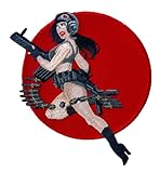 Collectible Pacific Rim Movie GIPSY DANGER PIN UP American Jaeger [ 5 inch] Patch