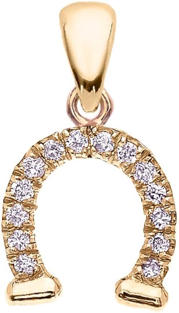 Reversible Diamond and High Polish Plain 14k Yellow Gold