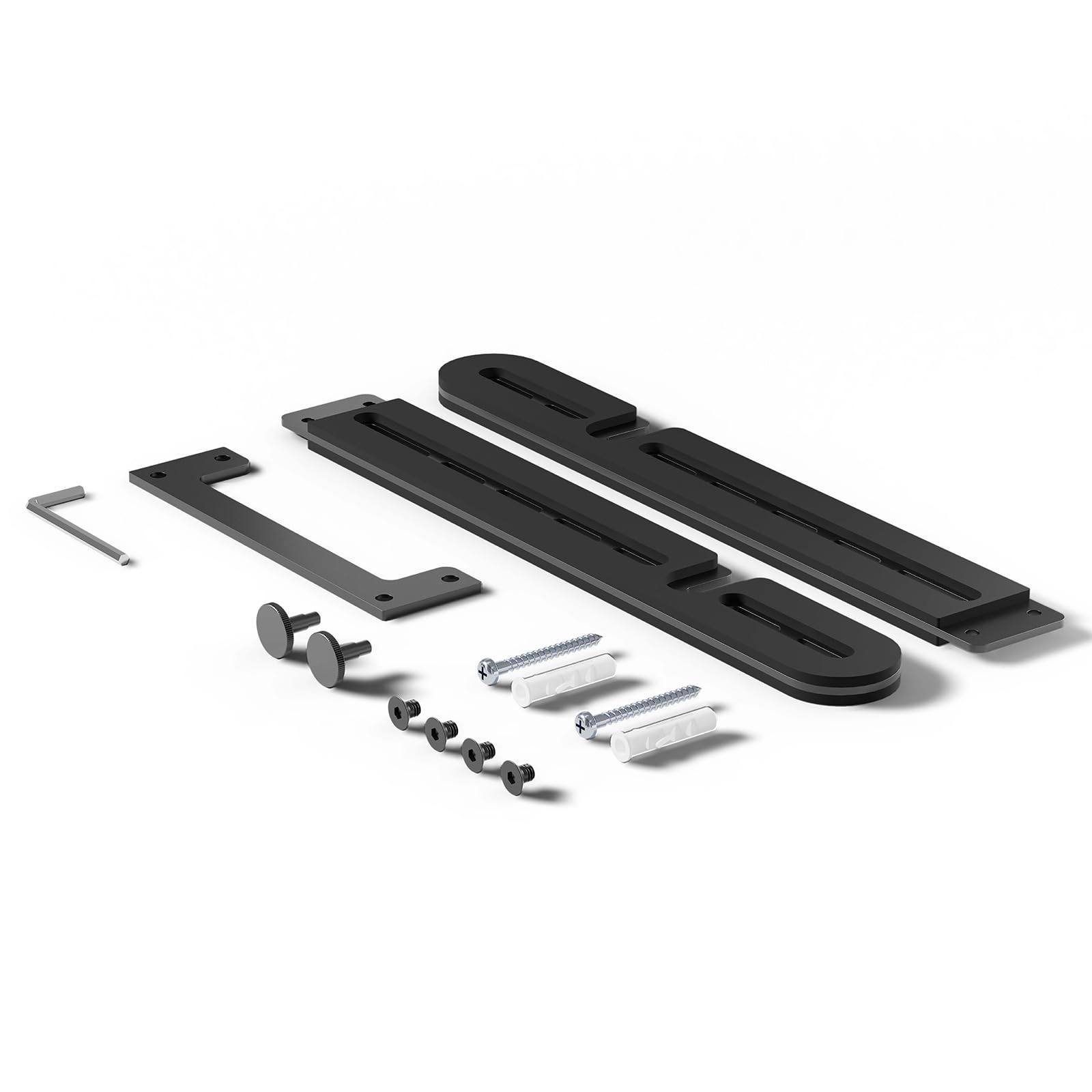 WALI Soundbar Mount for Sonos Arc and Sonos Arc Ultra - Sound bar Wall Mount Bracket, Minimalist Design, Perfect for Under TV Installation, Black