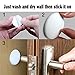 5PCS Silicone Wall Protectors SELF Adhesive Door Handle Bumper Guard Stopper Rubber Stop