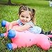 Kiddie Play Horse Hopper Unicorn Inflatable Ride On Bouncy Animal Hoppity Hop Toy for Kids (Pump Included)