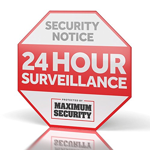 Alarm-Sign-for-Home-w-Stake-4-Security-Window-Decal-UV-Fade-Proof-Coated