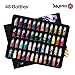 iMustech Slime Supplies Kit, 48 Bottles Nail Art Decoration Glitter Set for Nail, Face, Eye, Hair, Slime Making DIY Craft, Scrapbooking