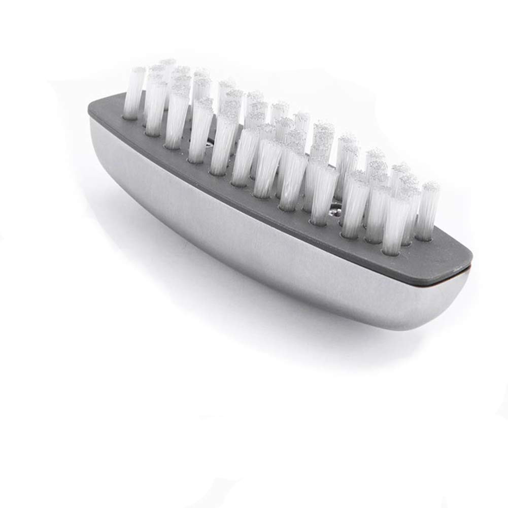 Hand and Nail Brush cleaner, Stainless Steel Soap, fingernail toe Cleaning Scrubbing Brushes & Help Eliminating Smells Absorb Odor (Silver) : Beauty