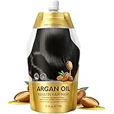 DR.EMMET Argan Oil & Keratin Deep Conditioning Hair Mask, Intensive Repair Treatment for Dry, Damaged Hair - Frizz Control, Smoothing & Strengthening - For All Hair Types