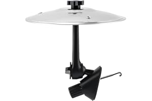 ZENQUARK Car Crash Cymbal, 2025 Car Cymbal Air Vent, Mini Drum Crash Cymbal For Car- Vent, Make Your Driving More Fun, Suitable For All Types Of Vehicles(COLOR:Silver)