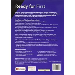 Ready for First (FCE) (3rd Edition) Student's Book with Key with Macmillan Practice Online, Online Audio & eBook