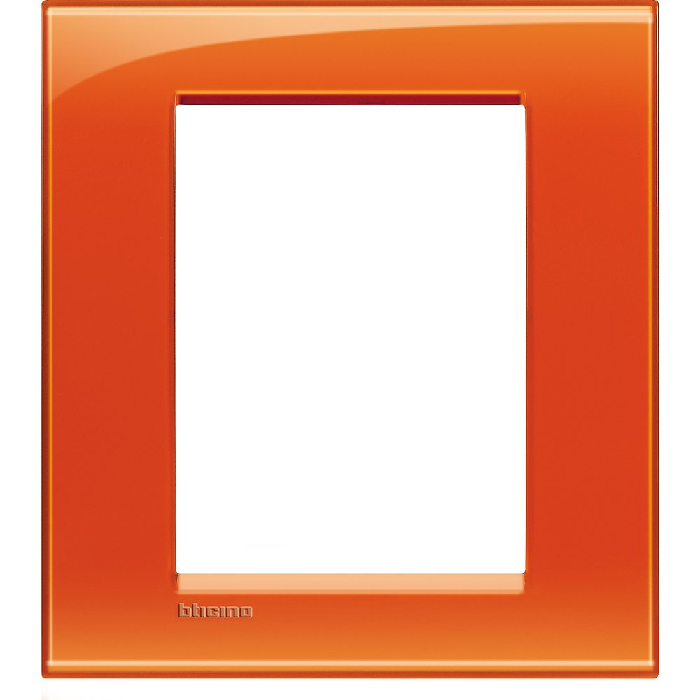 BTicino LIVINGLIGHT lna4826od – ll-placa 3 + 3 M orange Deep