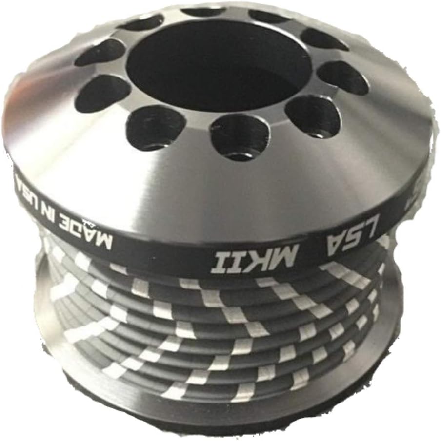 GripTec V2 Supercharger Upper Pulley w/Hub LT4 CTS-V Camaro ZL1 Corvette Z06 (2.55)