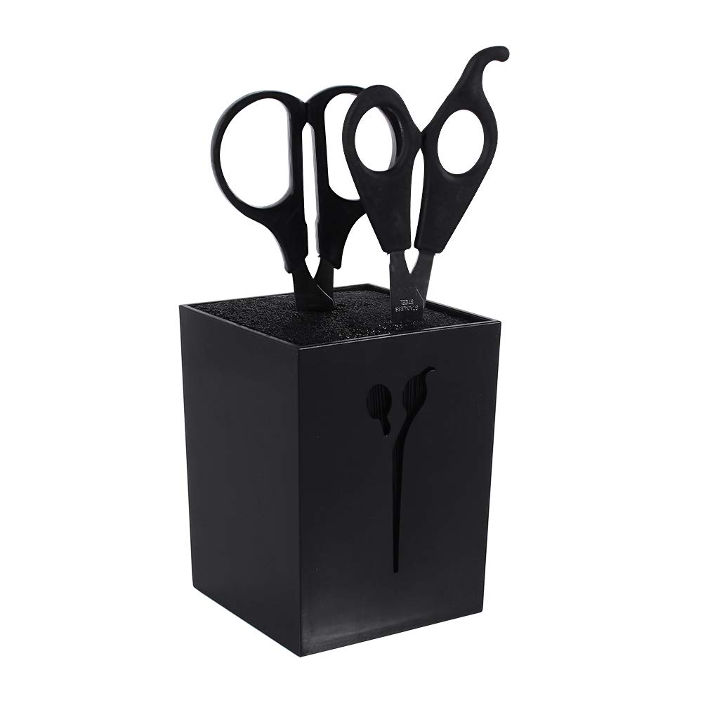 July Summer Gifts 3 Color Professional Salon Hairdressing Barber Combs Clamps Scissors Holder Stand Tool(Black), Professional Salon Hairdressing Barber Combs Clamps Scissors Holder Stand Tool (Black)