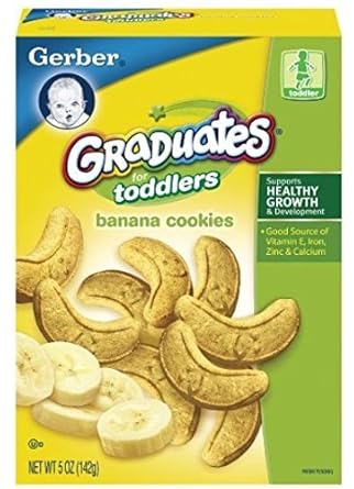 gerber graduates banana cookies